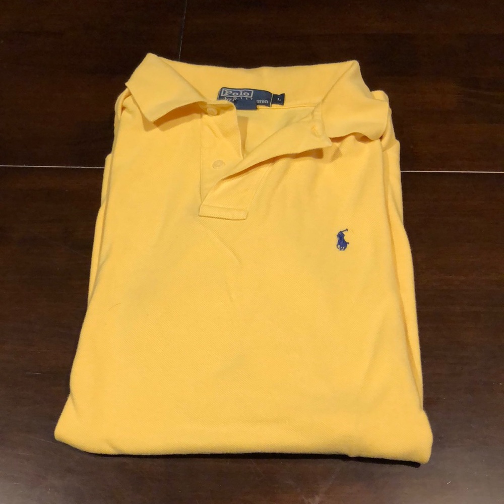 Yellow Polo by Ralph Lauren